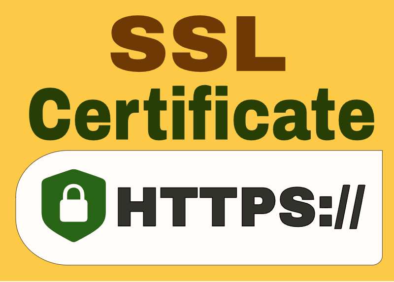 Because my website needs an SSL certificate