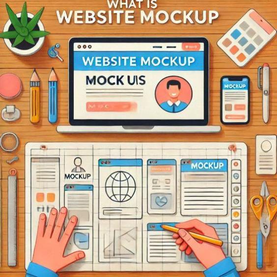 What is a WEB Page Mockup