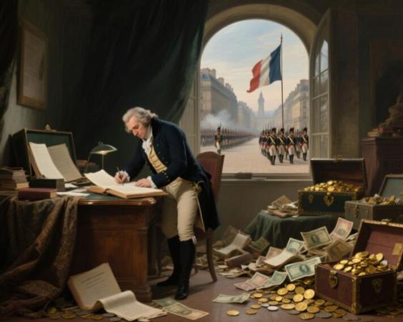 La contabilidad en la Revolución Francesa  Financiamiento de la guerra y caos fiscal