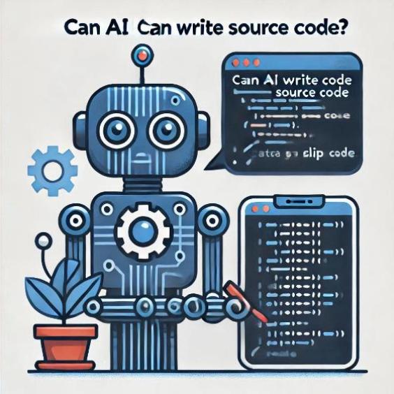 Can AI write source code