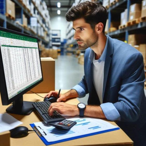 Guide to keeping simple accounting in Excel for a small warehouse