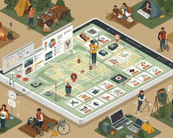 Inventories in collaborative economy models: Shared asset rental.