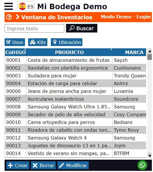 Wie kannst du deine Inventare vom Handy aus abrufen?