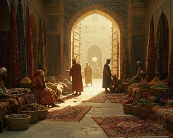 Kardex en los Mercaderes de la Antigua Persia : Gestión de entradas y salidas en caravanas.
