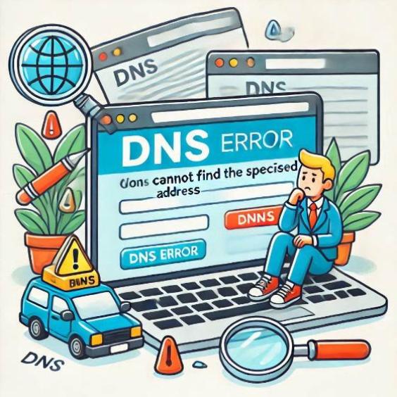 DNS problems on a website