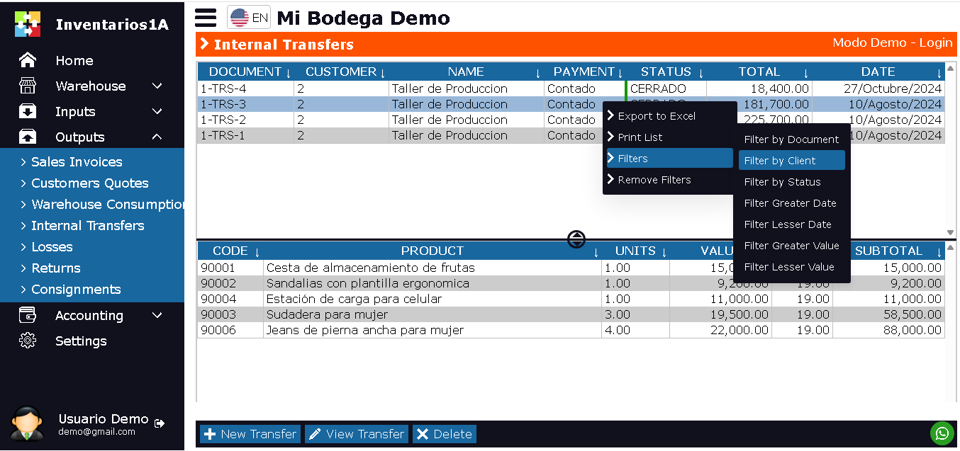 Internal Transfer Window