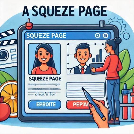 What is a Squeeze Page and what is it for