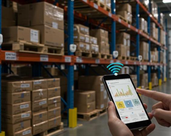 Use of IoT sensors for real-time inventory monitoring in remote warehouses