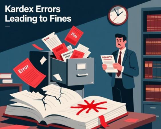 Kardex y responsabilidad legal  Errores que pueden generar multas