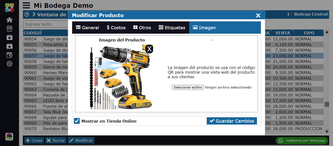 Software Inventarios Colombia