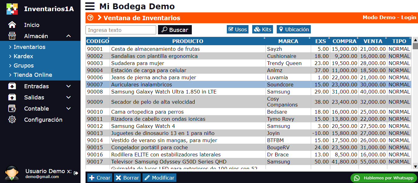 Logiciel de gestion de stock pour les PME  La solution intégrale avec Inventarios1A