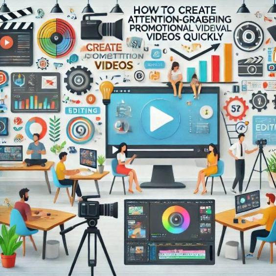 How to Create Promotional Videos that Capture Attention in Seconds