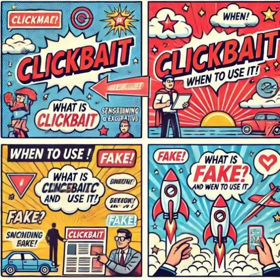 What is Clickbait and when to use it