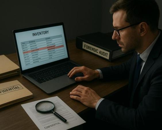 Kardex y auditorías forenses  Detectar fraudes en registros de entrada/salida