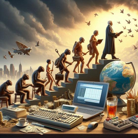 Evolution of Accounting in the 20th Century: From Computerization to Globalization