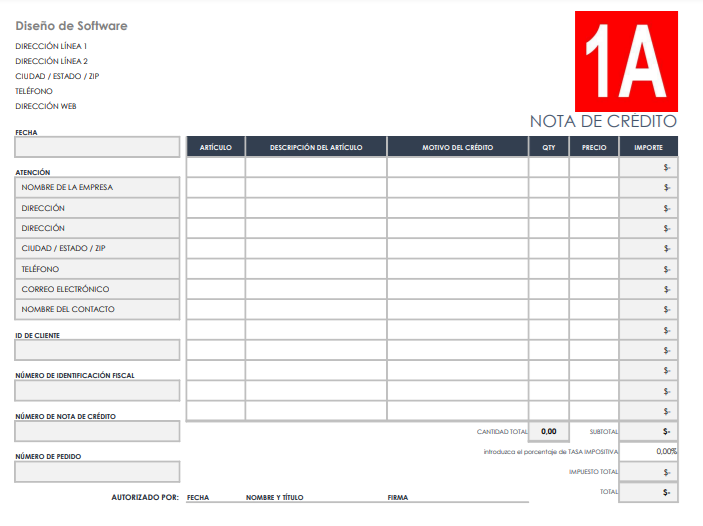 What is a Credit Note and what is it for?